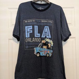 Men's Universal Studios Orlando FL Minions Ringer T-Shirt